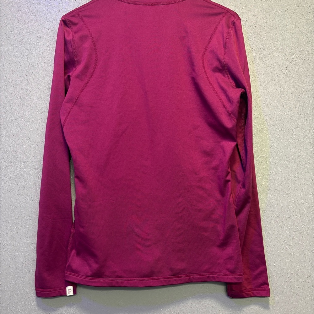 Orage Women’s Fuchsia Quarter Zip Up Long Sleeve Top Size M - Picture 8 of 10